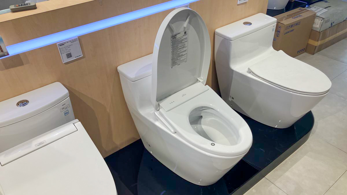 Bồn cầu TOTO MS625CDW23 1 khối nắp điện tử Washlet S7 TCF47360GAA giấu dây - 6