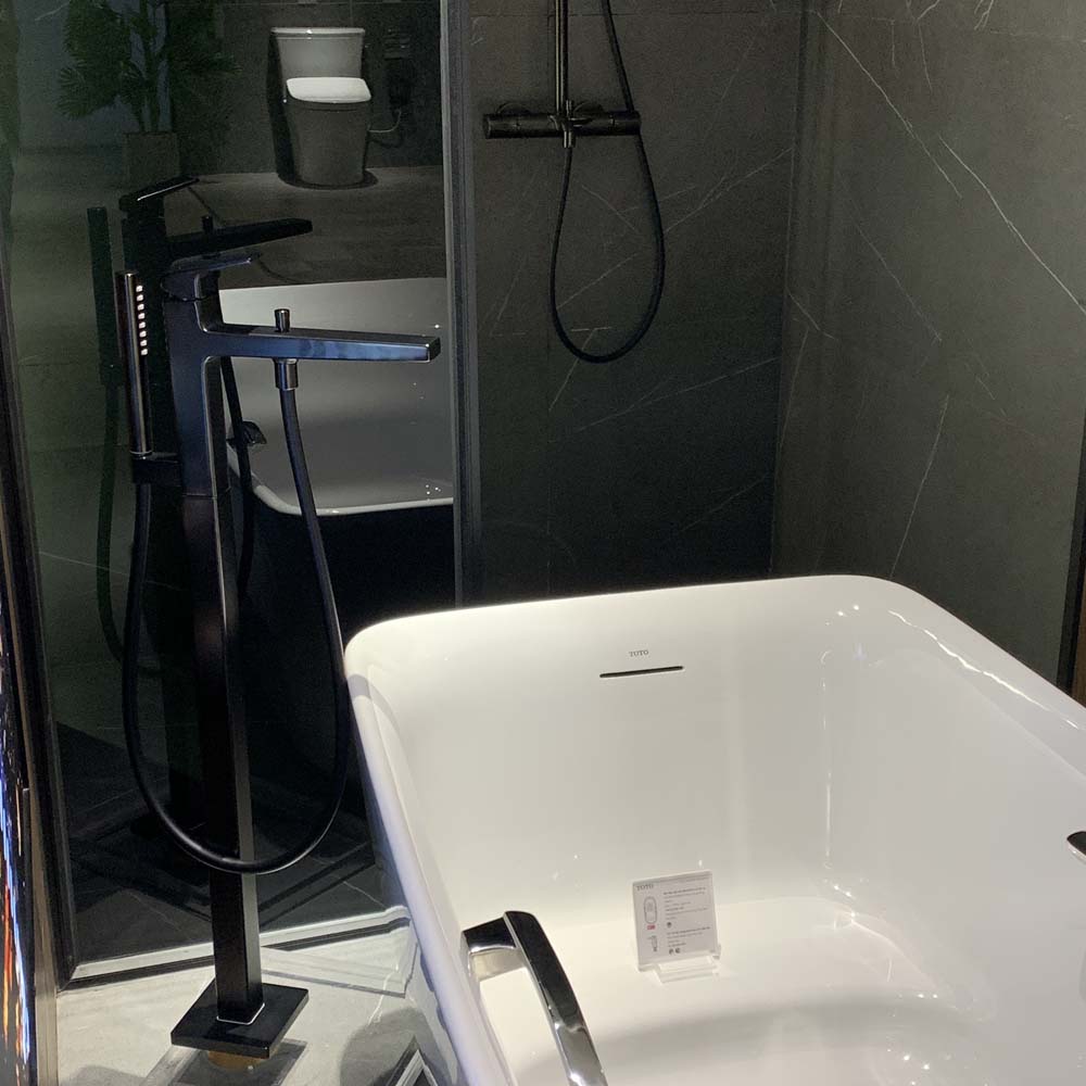 Vòi xả bồn tắm TOTO TBG10306AA đặt sàn nóng lạnh - 24