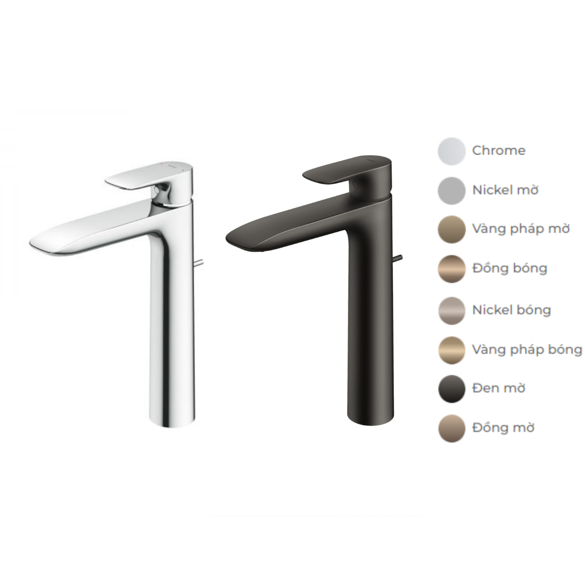 Vòi lavabo nóng lạnh GA TOTO TLG04307V - 2