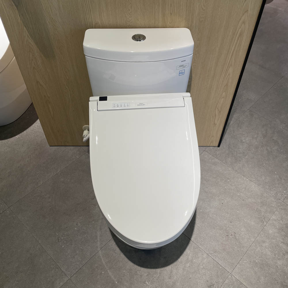 Bồn cầu TOTO MS889CDRW15 1 khối nắp điện tử Washlet C5 TCF24460AAA giấu dây - 8