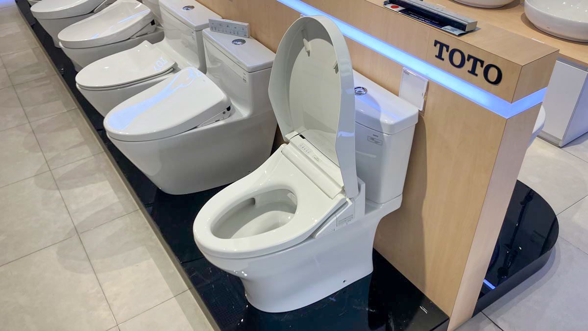 Bồn cầu TOTO CS769CDRW15 2 khối nắp điện tử Washlet C5 TCF24460AAA giấu dây - 9