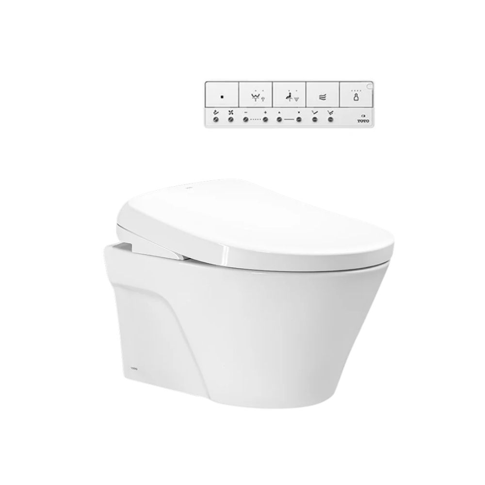 Bồn cầu treo tường nắp rửa điện tử S7 (giấu dây) TOTO CW822REA TCF47360GAA WH172AT TCA465 MB175M#SS - 2