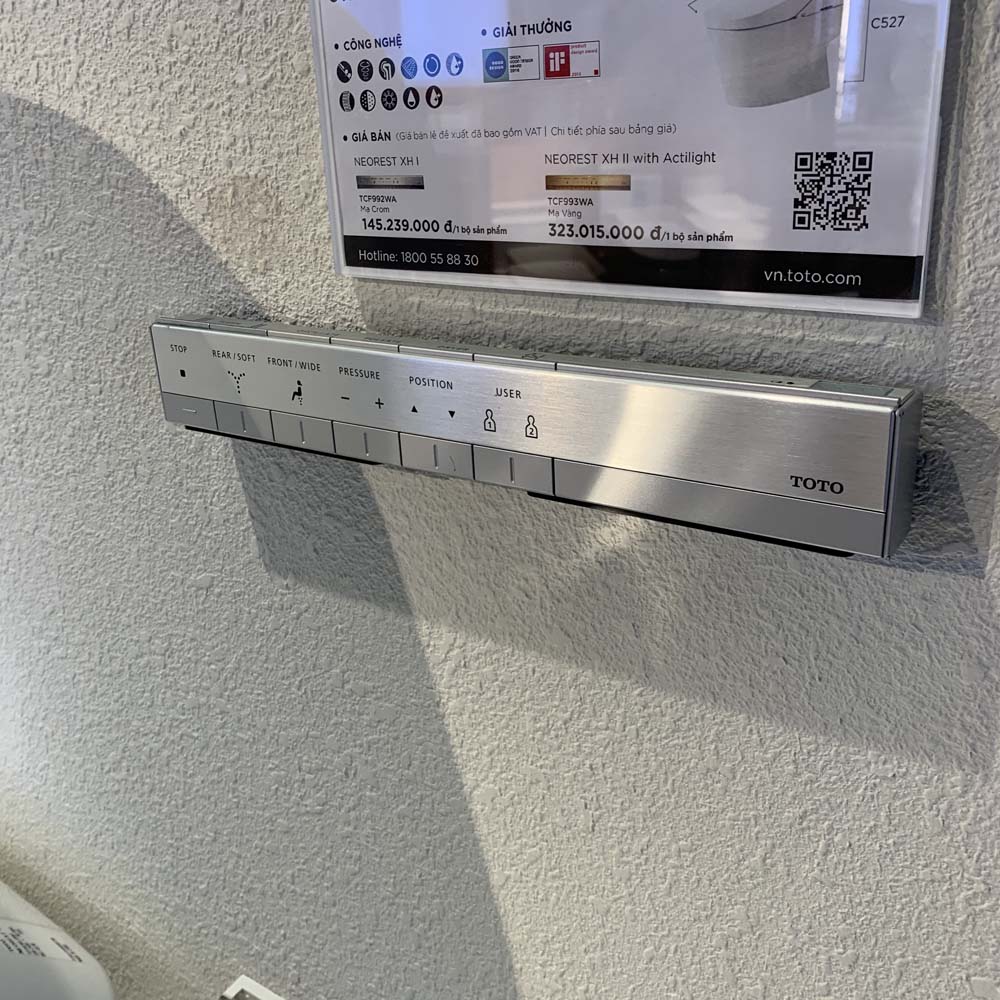 Bồn cầu thông minh Neorest XH I TOTO CW992VA TCF992WA T53P100VR - 13