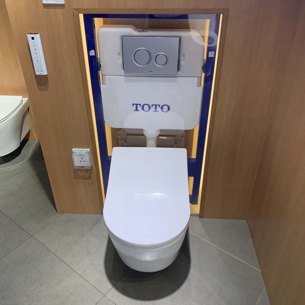 Bồn cầu treo tường điện tử RX (giấu dây) xả tự động TOTO CW542HME5U TCF795C2Z WH172AAT MB175M - 3