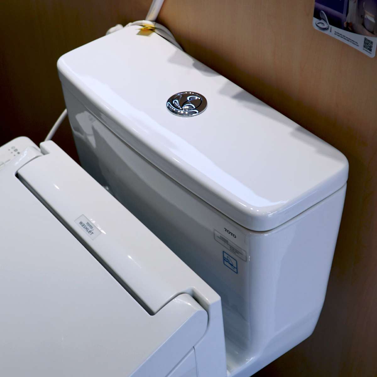 Bồn cầu TOTO MS855DW16 1 khối nắp điện tử Washlet C2 TCF23410AAA - 3