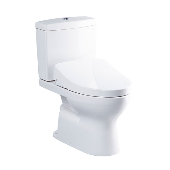 Bồn cầu TOTO CS320PDRW11 2 khối nắp điện tử Washlet S7 TCF4911Z - 2
