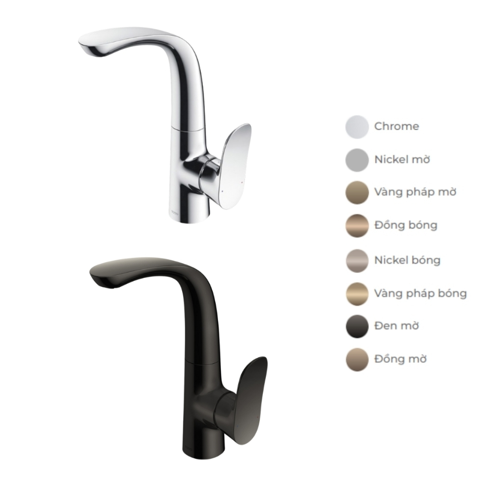 Vòi lavabo nóng lạnh GO TOTO TLG01309BB (TLG01309B) - 2