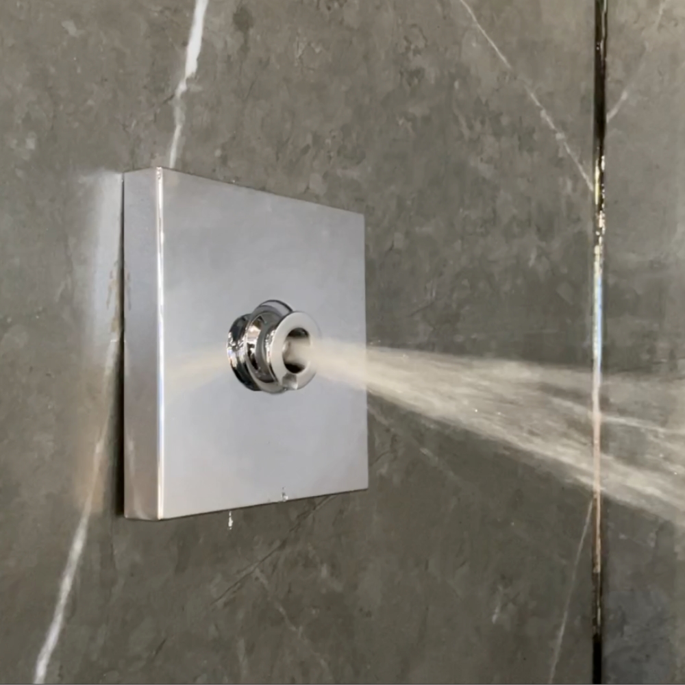 Đầu phun sen TOTO TBW08008A âm tường dòng G loại vuông 1 chế độ - 4