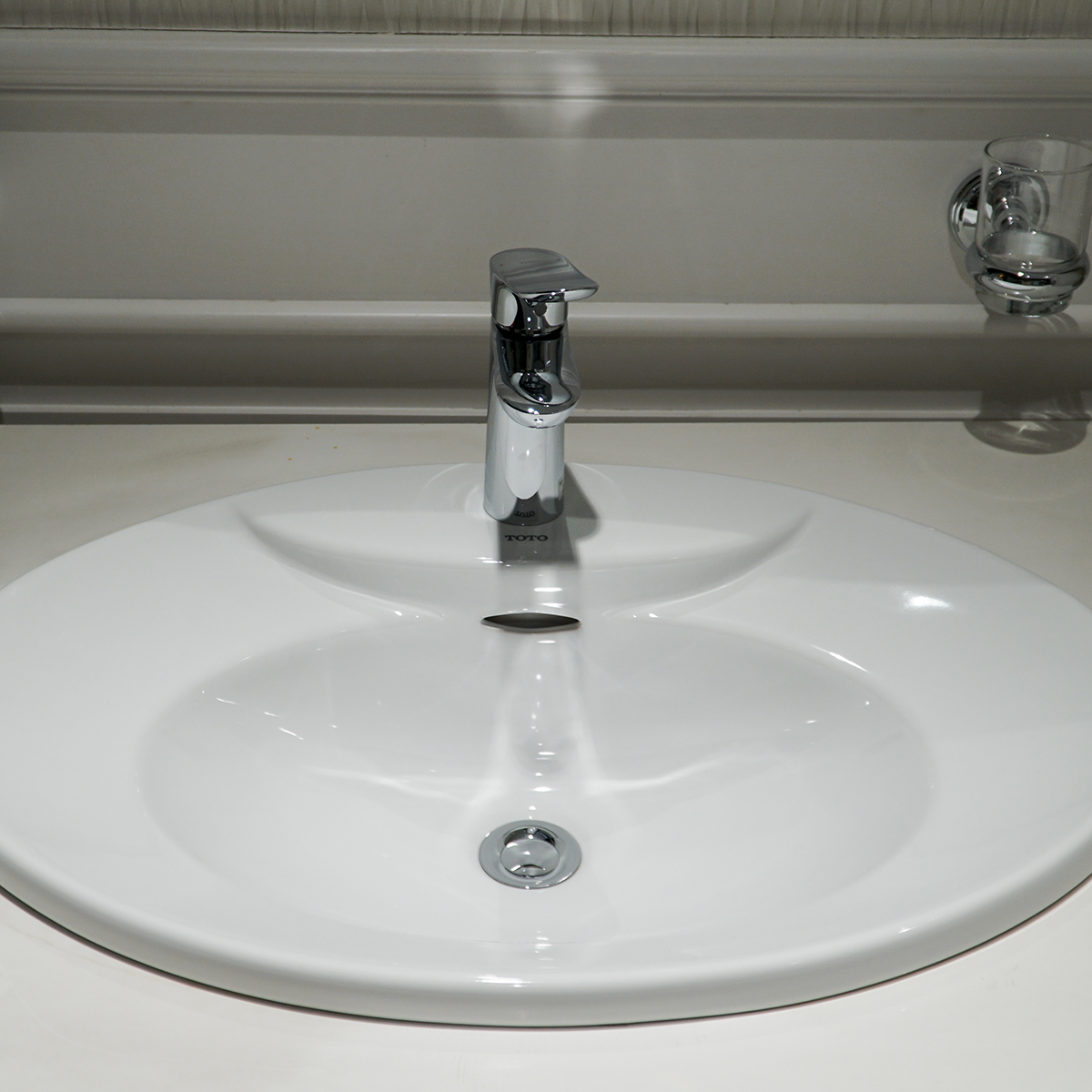 Chậu lavabo dương vành TOTO L909C - 9