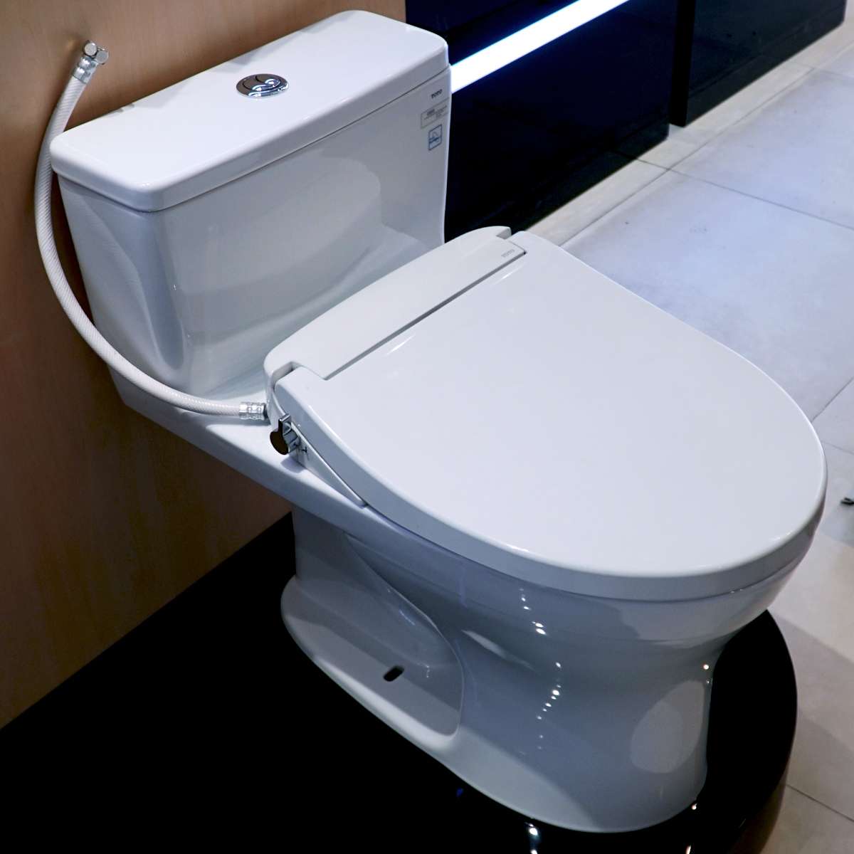 Bồn cầu TOTO MS855DE2 1 khối nắp rửa cơ TCW07S - 3