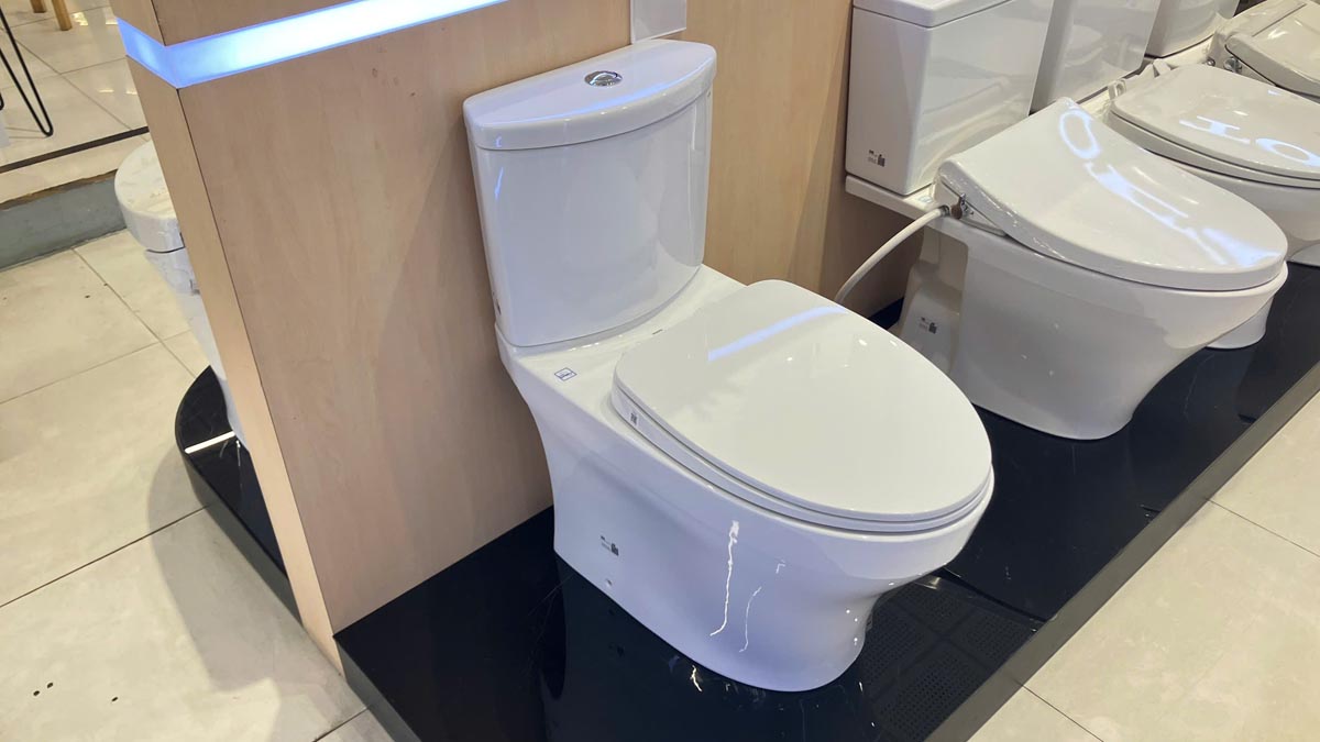Bồn cầu 2 khối TOTO CS838DT10 nắp đóng êm TC395VS - 2