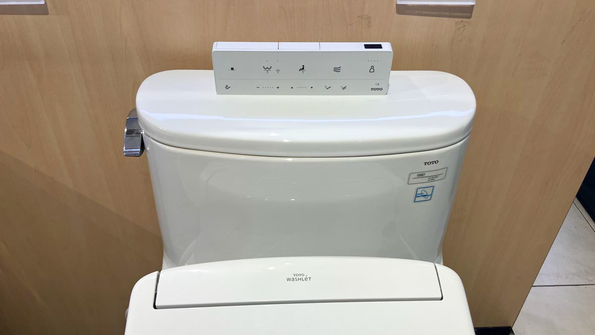 Bồn cầu TOTO MS887RW25 1 khối nắp điện tử Washlet S5 TCF34461GAA - 6