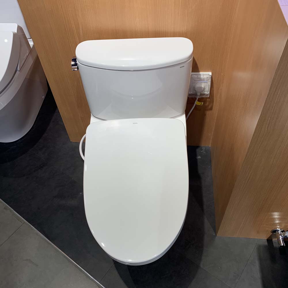 Bồn cầu TOTO CS767CRW12 2 khối nắp điện tử Washlet S7 TCF4911EZ giấu dây - 3