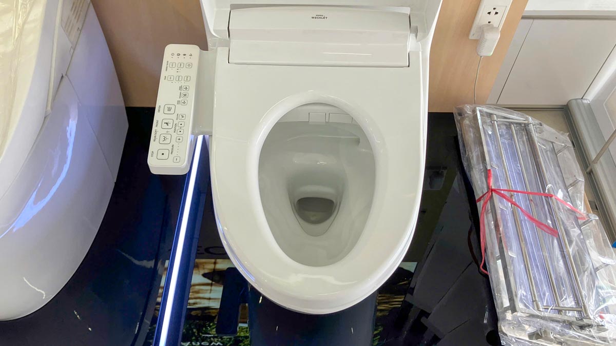 Bồn cầu TOTO MS625DW24 1 khối nắp điện tử Washlet S2 TCF33461GAA - 9