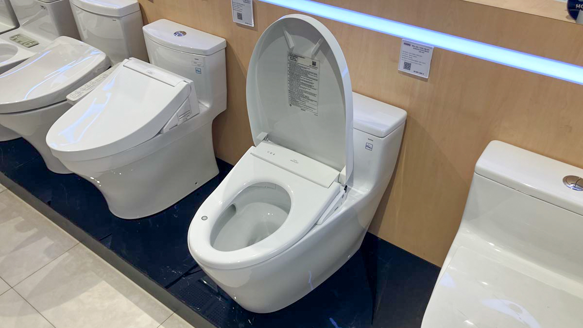 Bồn cầu TOTO MS625CDW23 1 khối nắp điện tử Washlet S7 TCF47360GAA giấu dây - 8