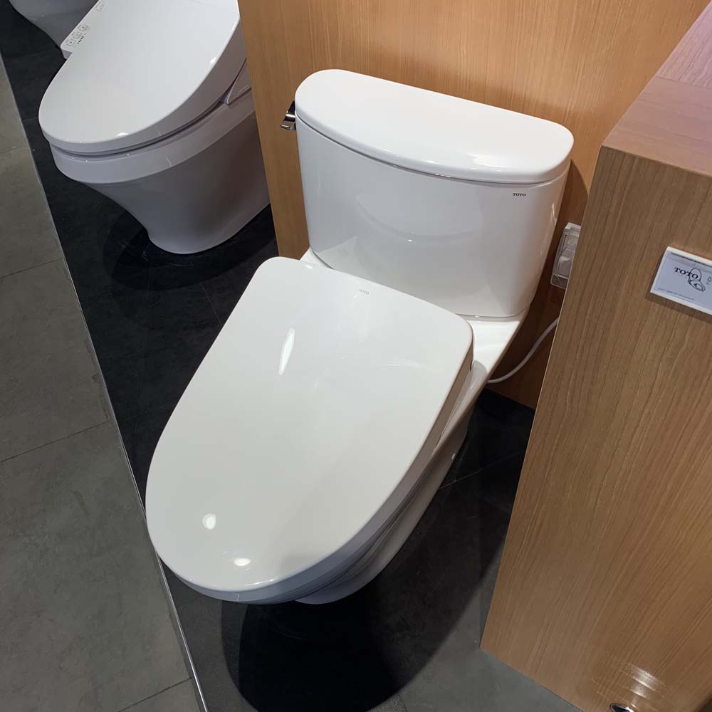 Bồn cầu TOTO CS767CRW12 2 khối nắp điện tử Washlet S7 TCF4911EZ giấu dây - 4