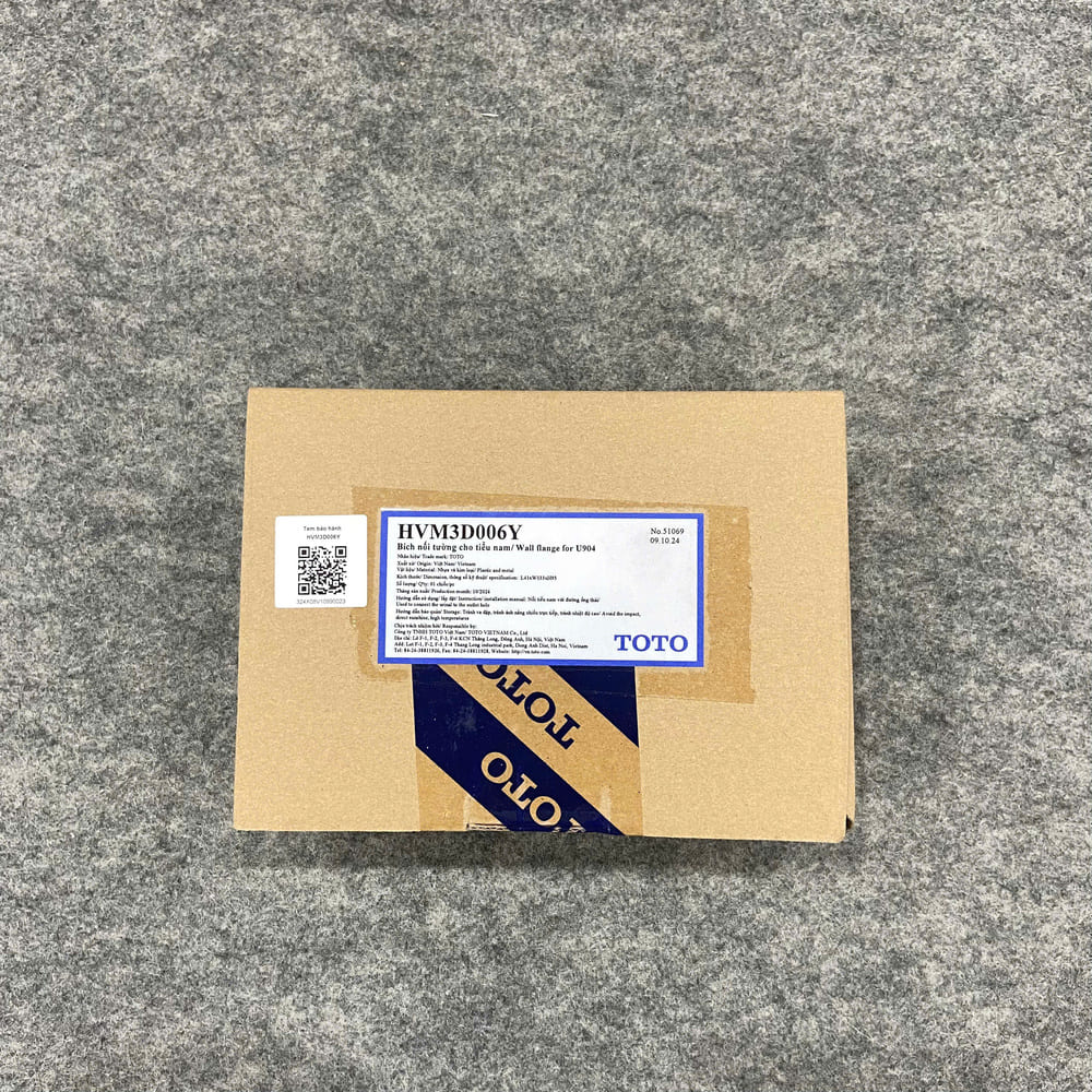 Gioăng nối tường bồn tiểu nam TOTO HVM3D006Y - 6