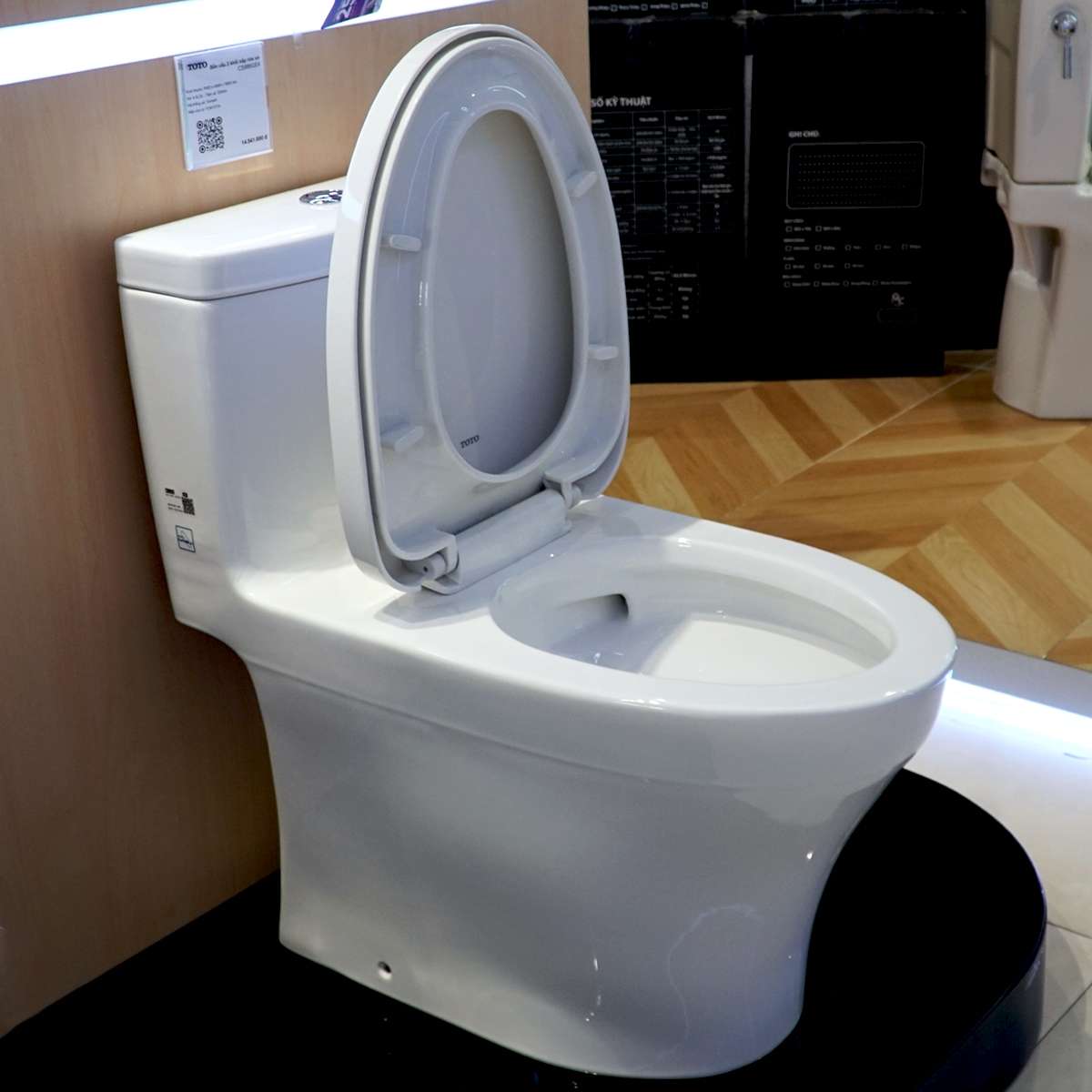 Bồn cầu 1 khối TOTO MS889DRT3 nắp đóng êm TC385VS - 4