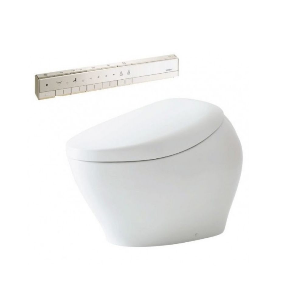 Bồn cầu thông minh Neorest NX I TOTO CS900KVT T53P100VR bảng điều khiển nickel mờ - 2