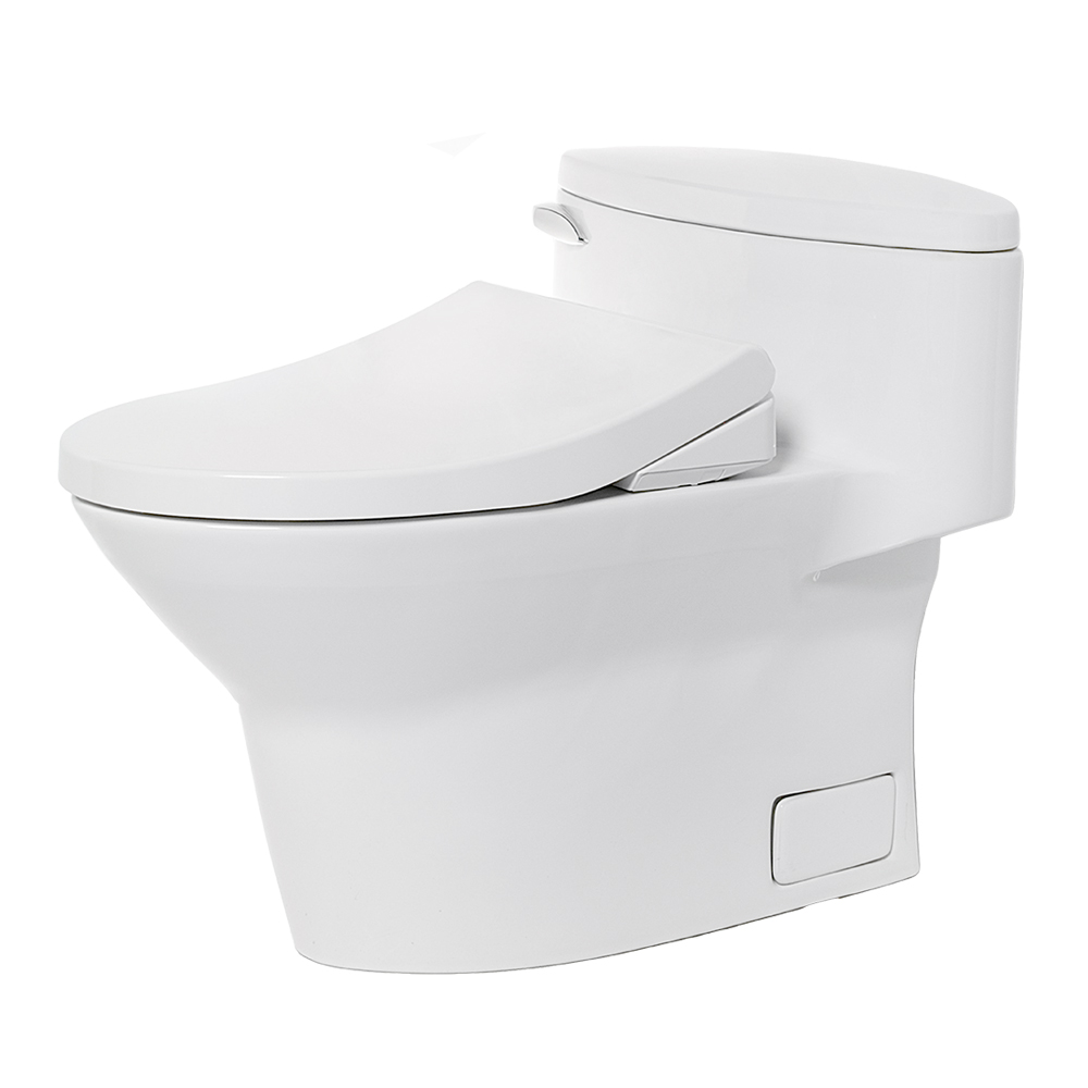 Bồn cầu TOTO MS904E4#XW 1 khối nắp rửa cơ TCW1211A