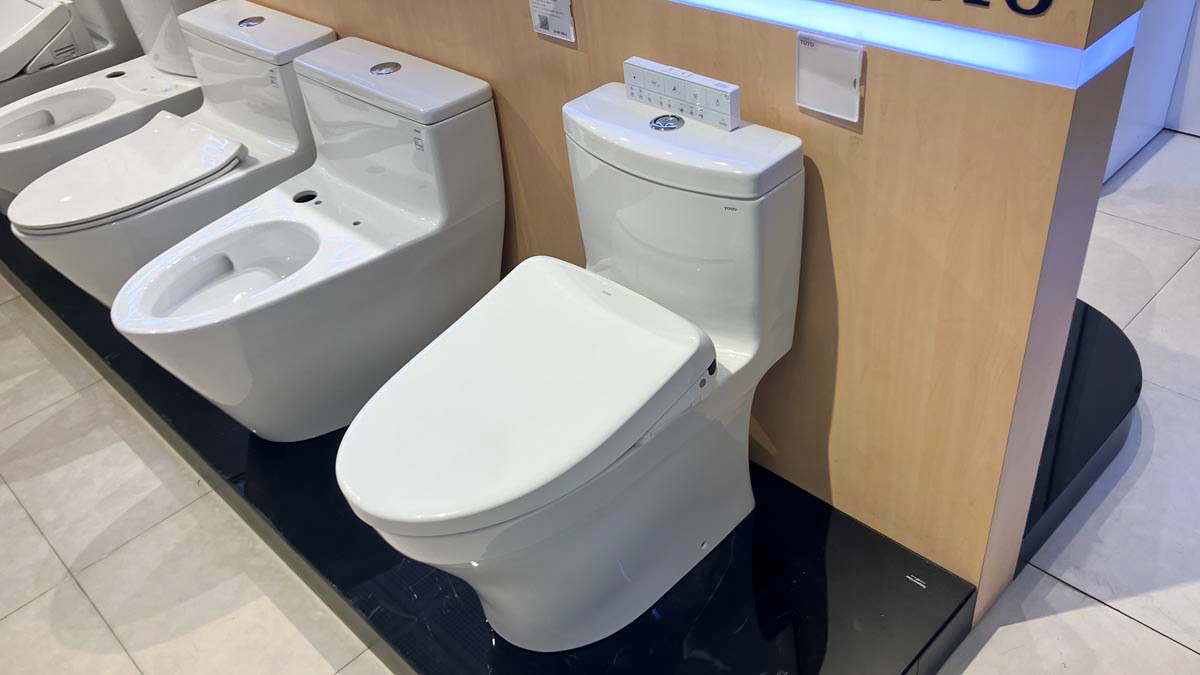 Bồn cầu TOTO MS889CDRW23 1 khối nắp điện tử Washlet S7 TCF47360GAA giấu dây - 5