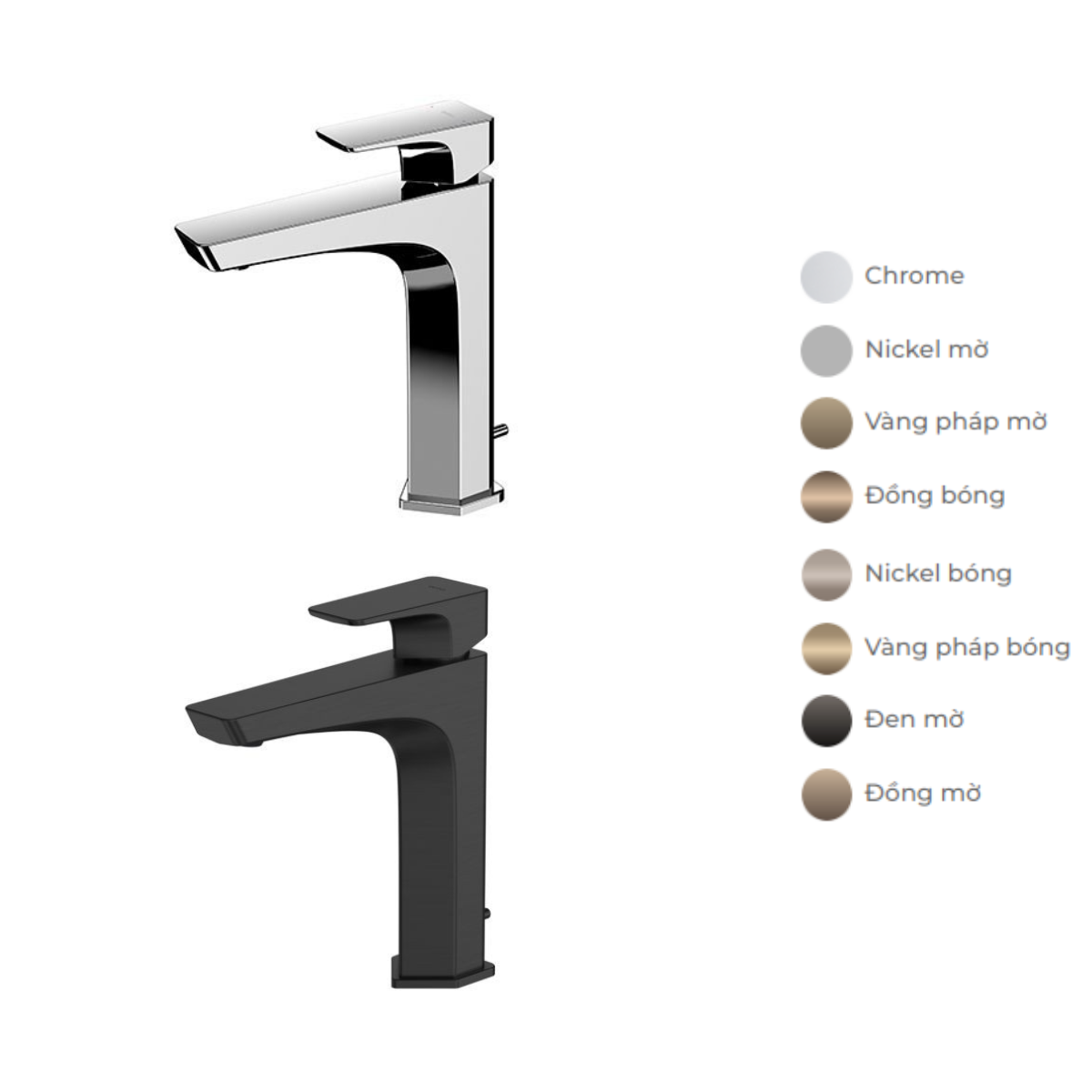 Vòi lavabo nóng lạnh GE TOTO TLG07303V - 2
