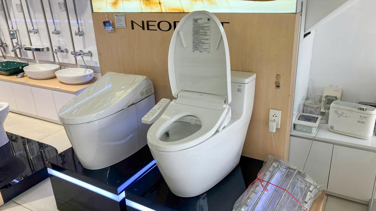 Bồn cầu TOTO MS625CDW24 1 khối nắp điện tử Washlet S2 TCF33461GAA giấu dây - 7