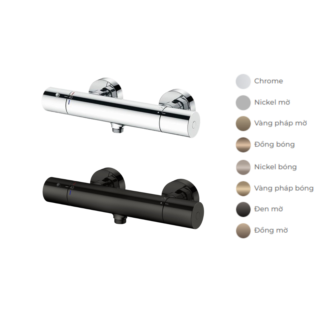 Củ sen tắm nhiệt độ TOTO TBV01401BA (TBV01401B) - 2