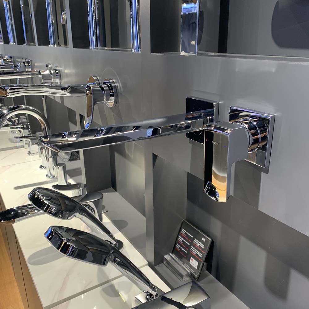 Vòi lavabo nóng lạnh TOTO TLG02311BB (TLG02311B) gắn tường GR Series - 10