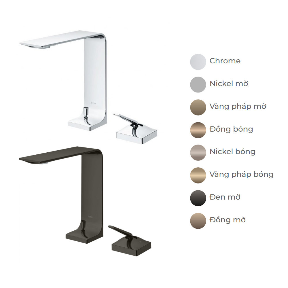 Vòi lavabo nóng lạnh ZL TOTO TLP02304B - 2