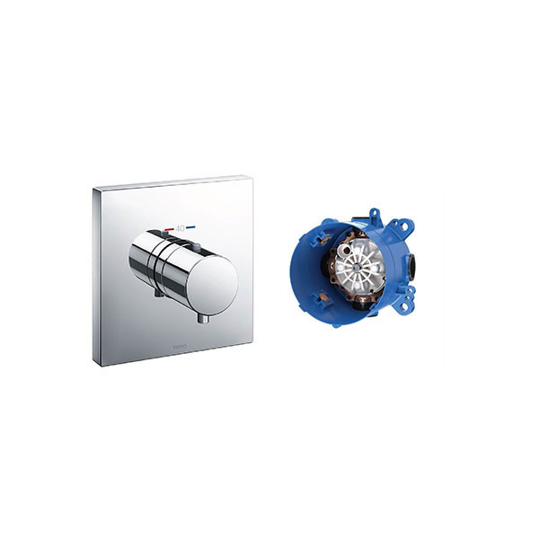 Set sen tắm âm tường 3 đường nước nhiệt độ TOTO GLOBAL FITTINGS TBW02004A - 6