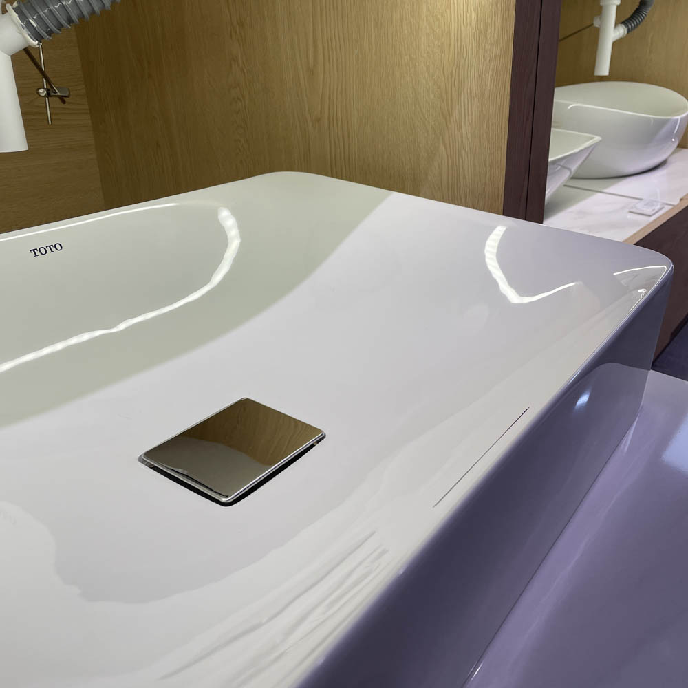 Chậu lavabo đặt bàn Galalato TOTO PJS03WE#GW (PJS03WEGW) trắng bóng - 12