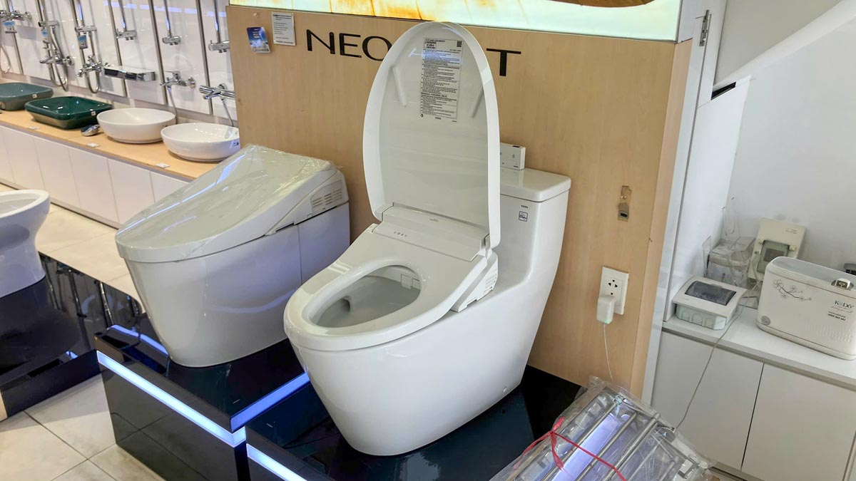 Bồn cầu TOTO MS625CDW25 1 khối nắp điện tử Washlet S5 TCF34461GAA giấu dây - 8