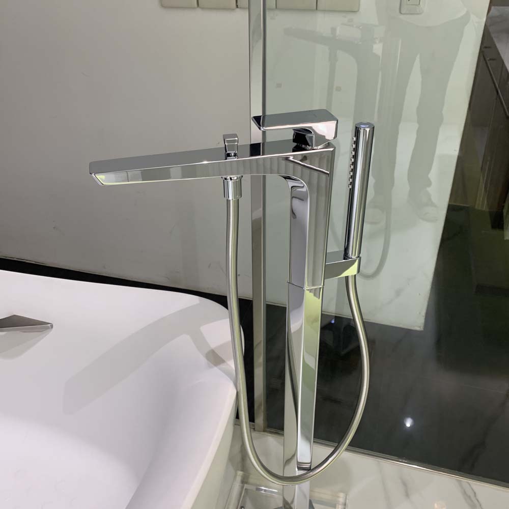 Vòi xả bồn tắm TOTO TBG07306AA TBN01105B đặt sàn nóng lạnh (kèm đế) - 19