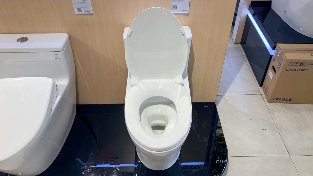 Bồn cầu 1 khối TOTO MS885DT2 nắp đóng êm TC393VS - 8