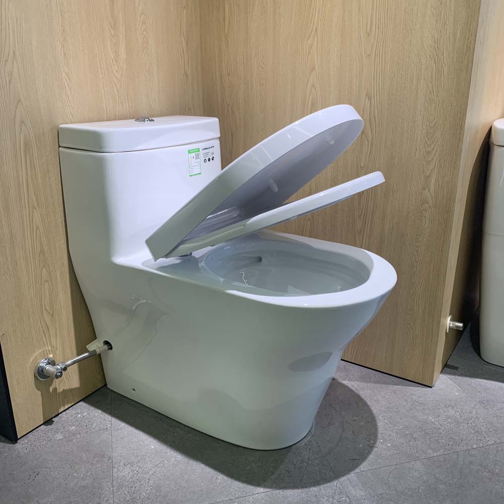 Bồn cầu TOTO CW166RB TC384CVK T53P100VR 1 khối nắp đóng êm - 16