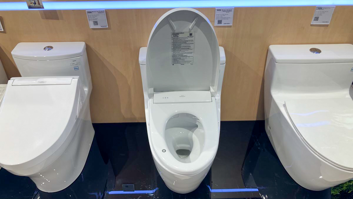 Bồn cầu TOTO MS625CDW23 1 khối nắp điện tử Washlet S7 TCF47360GAA giấu dây - 7
