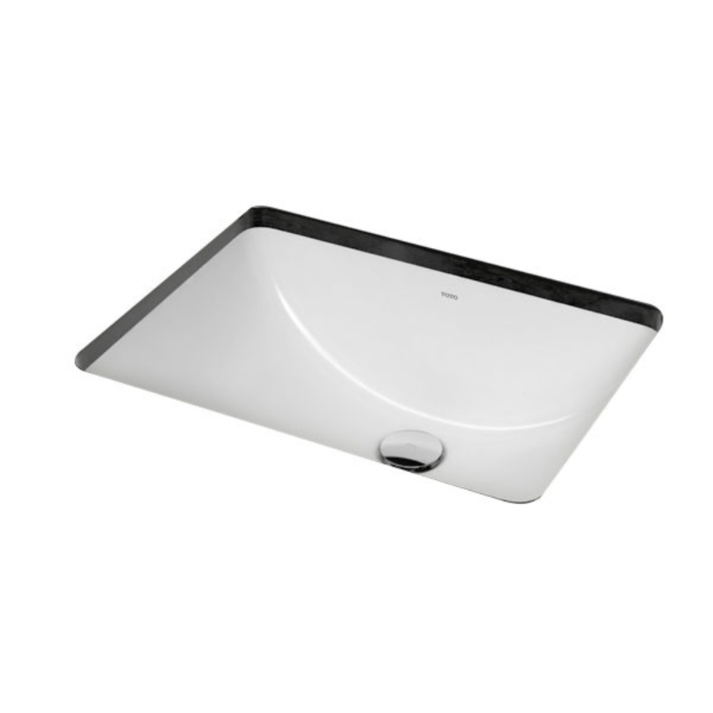 Chậu rửa mặt lavabo âm bàn TOTO LW1535V#XW TL516GV kèm giá đỡ - 3