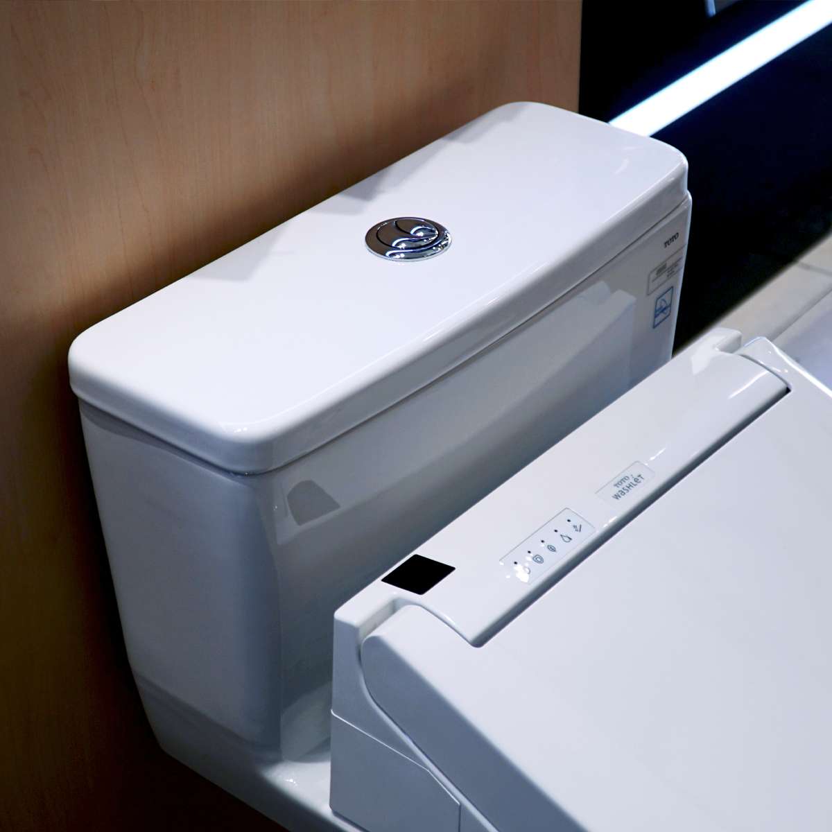 Bồn cầu TOTO MS855DW14 1 khối nắp điện tử Washlet C5 TCF24410AAA - 4