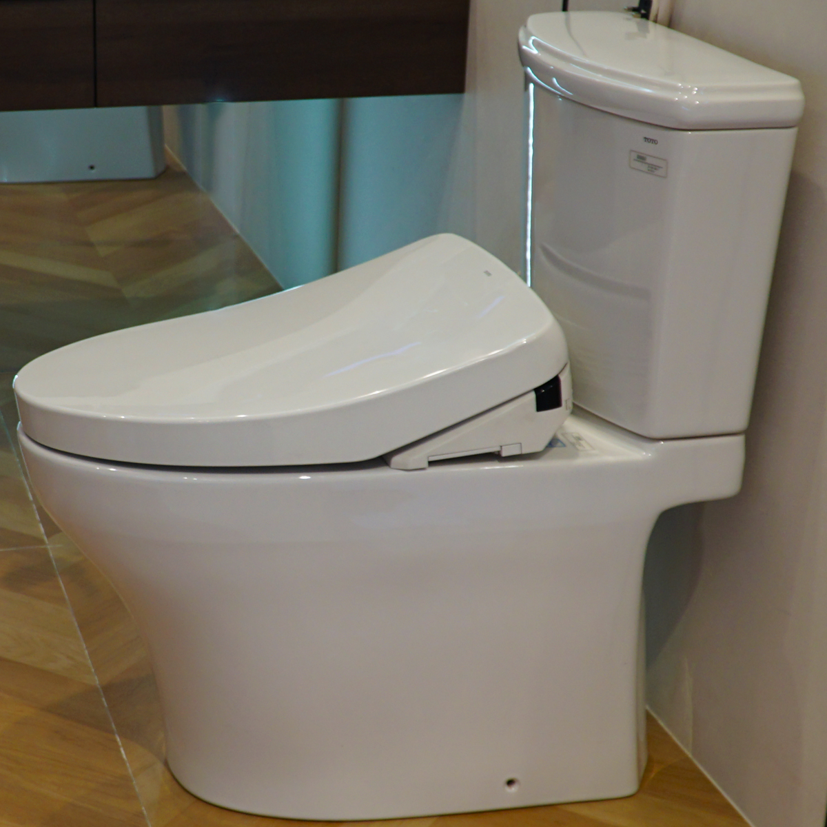 Bồn cầu TOTO CS986GW11 2 khối nắp điện tử Washlet S7 TCF4911Z - 2