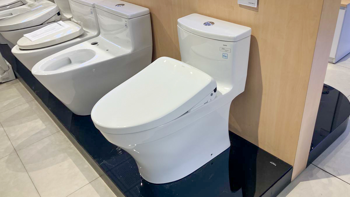Bồn cầu TOTO MS885CDW23 1 khối nắp điện tử Washlet S7 TCF47360GAA giấu dây - 4