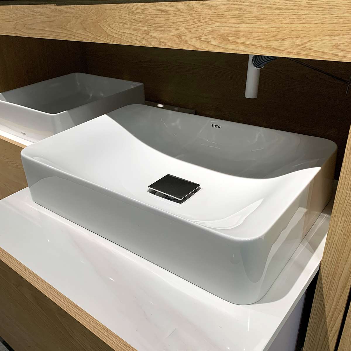 Chậu lavabo đặt bàn Galalato TOTO PJS03WE#GW (PJS03WEGW) trắng bóng - 6