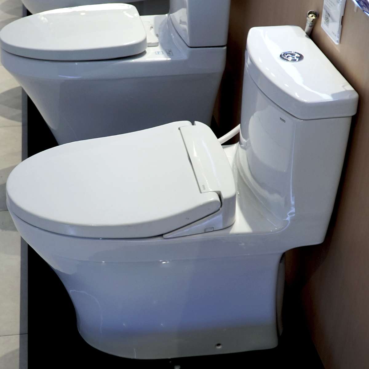 Bồn cầu TOTO MS889DRE2 1 khối nắp rửa cơ TCW07S - 3