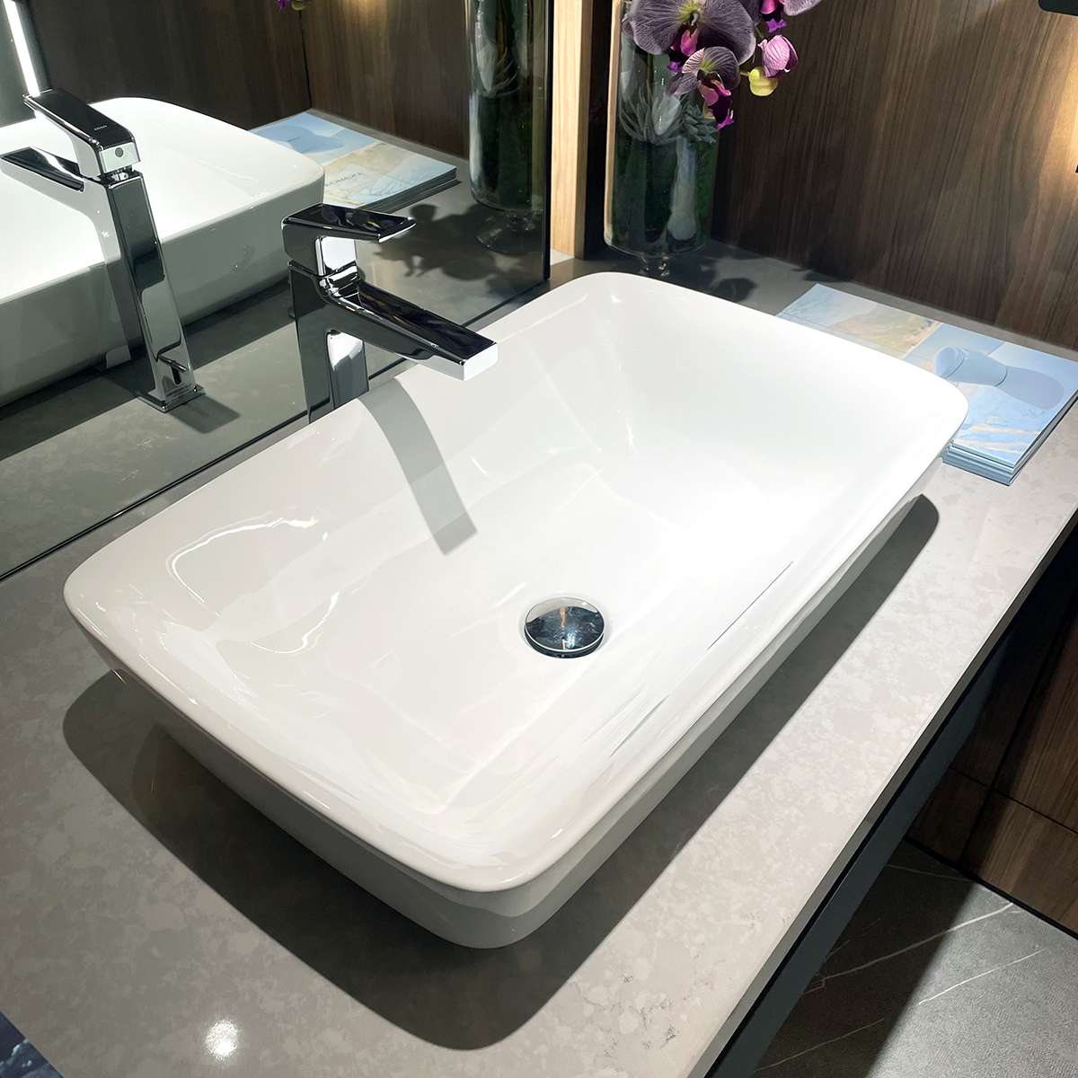 Chậu lavabo đặt bàn Galalato TOTO PJS06WE#GW (PJS06WEGW) trắng bóng - 4