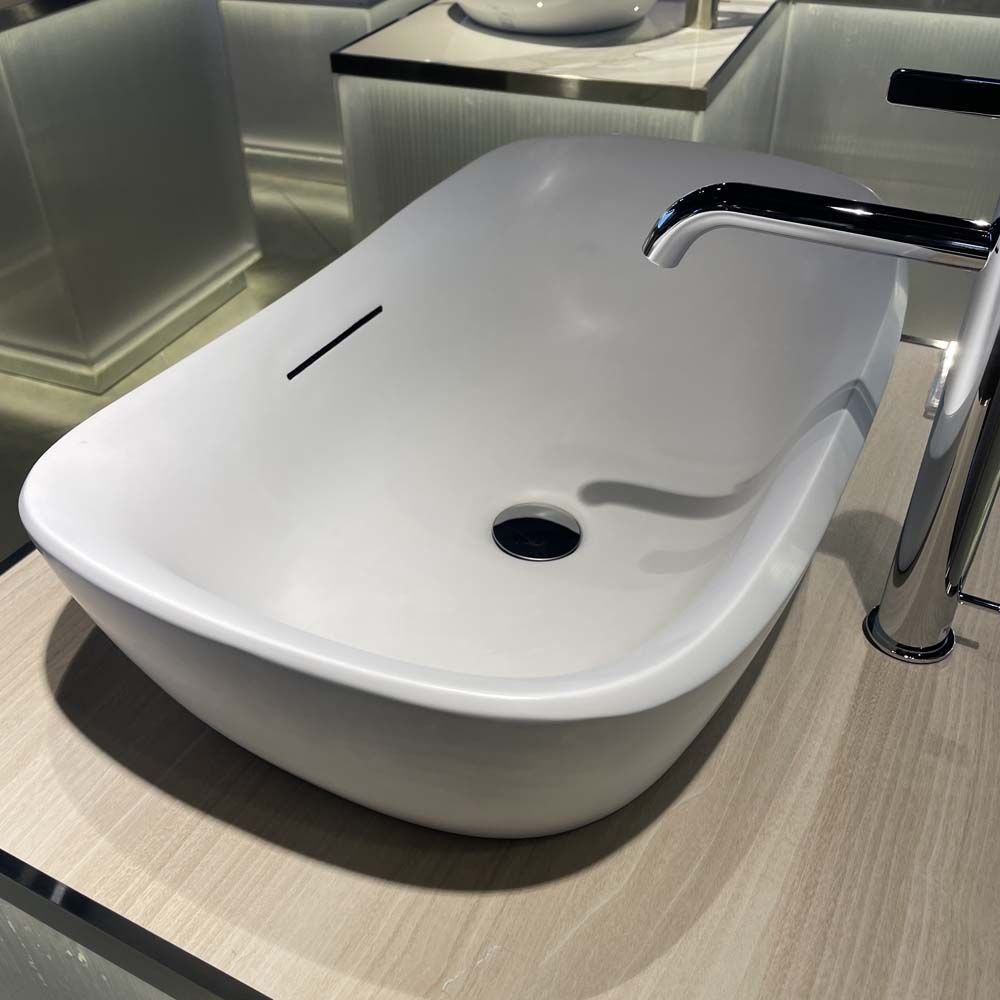 Chậu lavabo đặt bàn Galalato TOTO PJS07WE#MW (PJS07WEMW) trắng mờ - 7