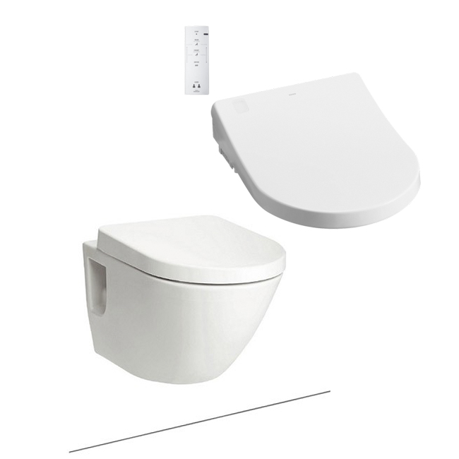 Bồn cầu treo tường nắp rửa điện TOTO CW762/TCF4732A