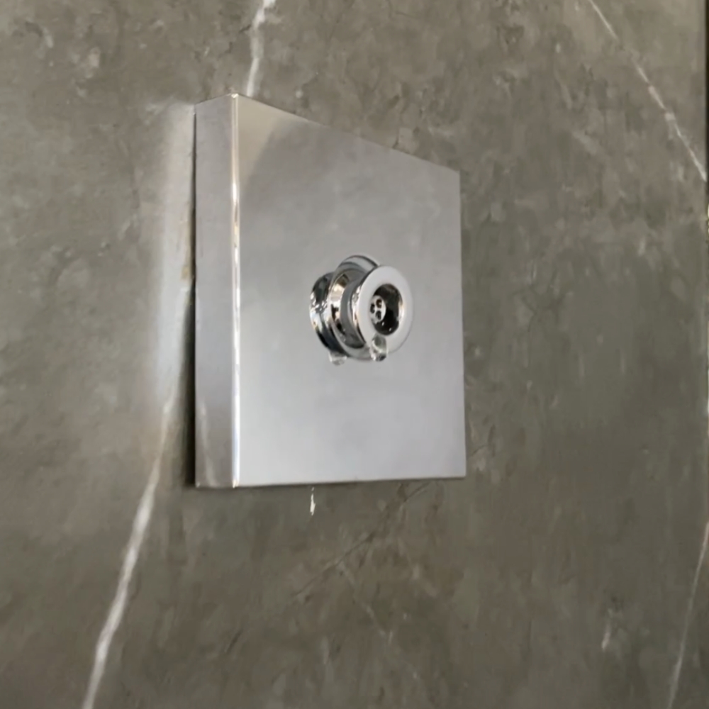 Đầu phun sen TOTO TBW08008A âm tường dòng G loại vuông 1 chế độ - 3