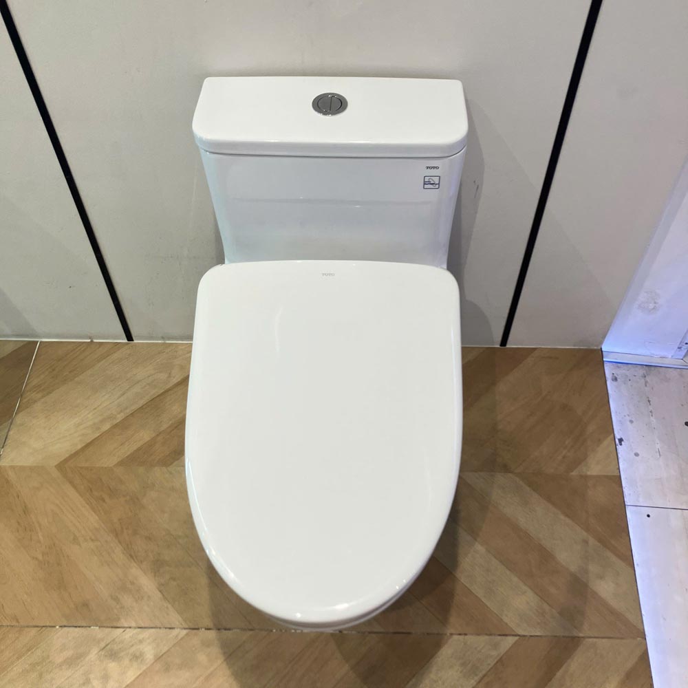 Bồn cầu 1 khối TOTO MS857CDW23 nắp điện tử Washlet S7 TCF47360GAA giấu dây - 3