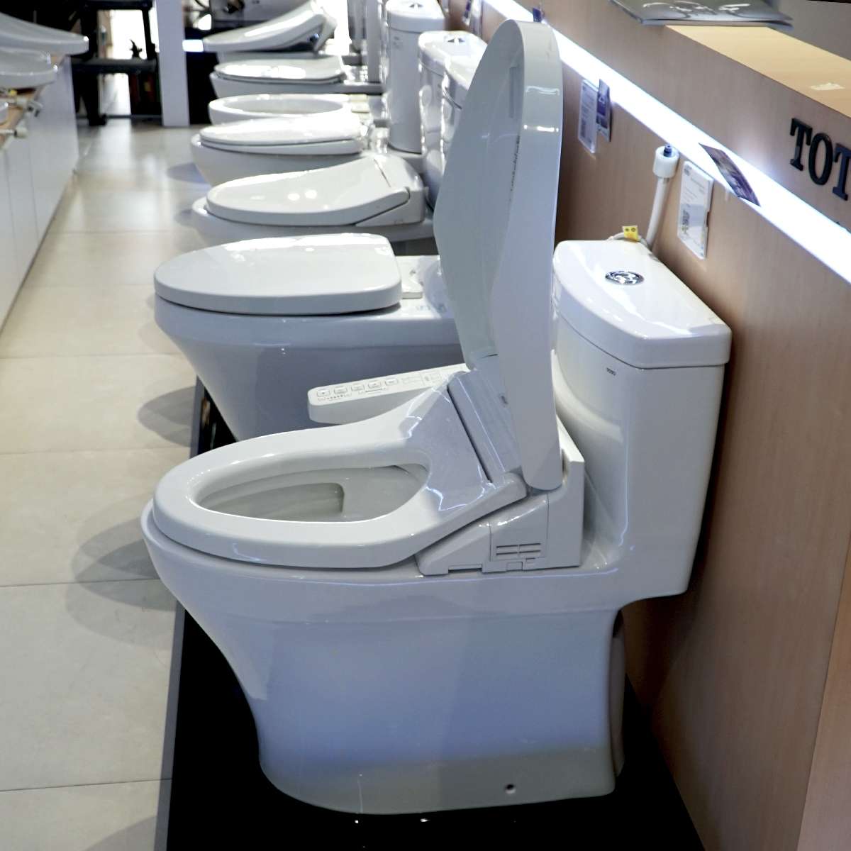 Bồn cầu TOTO MS889DRW16 1 khối nắp điện tử Washlet C2 TCF23410AAA - 8