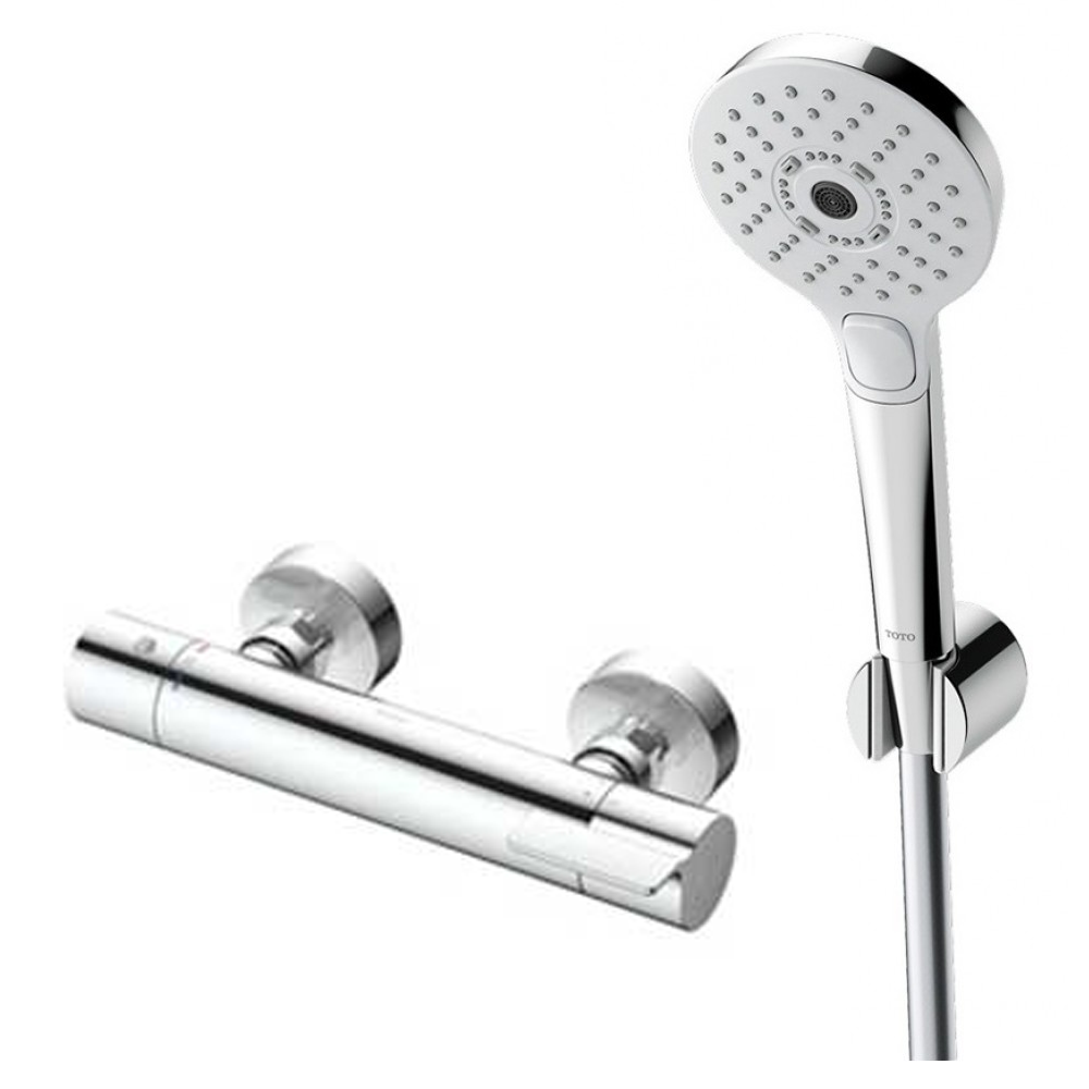 Bộ sen tắm nhiệt độ TOTO TBV03431V TBW01010A (3 chế độ)